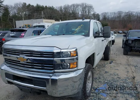 2015 Chevrolet Silverado 2500Hd Wt из США, поврежденный, VIN 1GC2CUEG5FZ559206